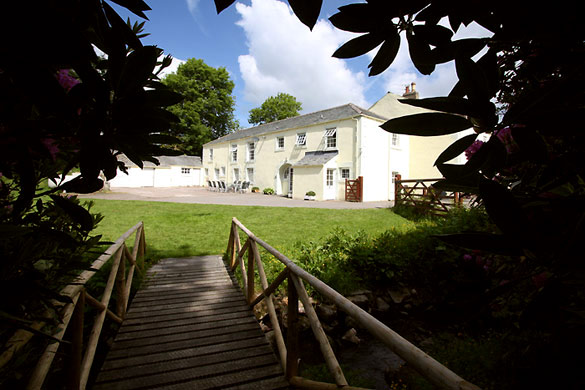 Croft House as seen from the secret garden entrance