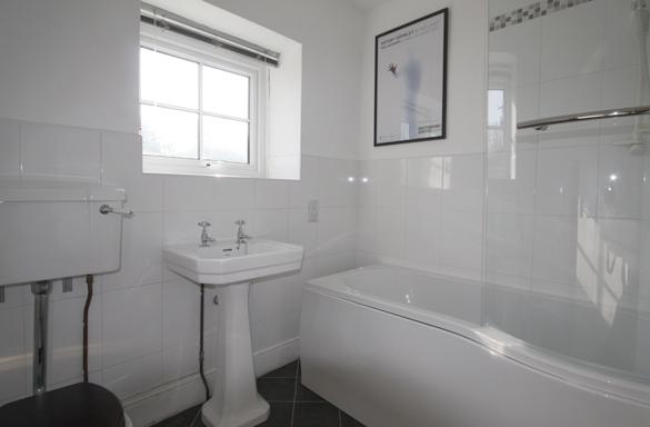 The bathroom at Low Millgillhead (sleeps 10)